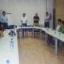 Imagen de la reunión de becarios en el CADE de Huelva