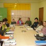 Asistentes a la Jornada de Fomento de la Economía Social en la Escuela de Empresas de Villanueva de Córdoba