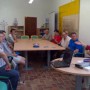 Participantes en  la reunión en la Escuela de Empresas de Arjonilla.