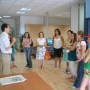 Asistentes a la visita organizada al CADE de Huelva.