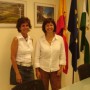 Eva Poveda, Presidenta de ENIAC, junto a Eva Pizarro asesora de emprendedores del CADE de Marbella