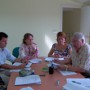 Reunión de interlocutores sociales en la Escuela de Empresas de Montellano (Sevilla)