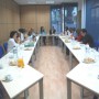 Desayuno con emprendedores alojados en el CADE de Huelva