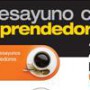 Cartel del 'I Desayuno con Emprendedores' celebrado en Écija (Sevilla)
