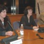 Ana Barbeito, Isabel de Haro y Francisco Álvaro en la presentación del Foro Seniors en Sevilla