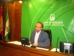 Manuel Gabriel Pérez durante su comparecencia pública