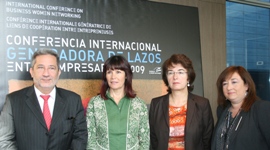 La Consejera de Igualdad ha inaugurado hoy la I Conferencia Internacional de Empresarias
