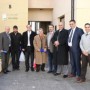 La delegación marroquí junto a los responsables de la Red en Málaga
