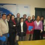 El delegado de Innovación en Jaén junto a los nuevos promotores del CADE