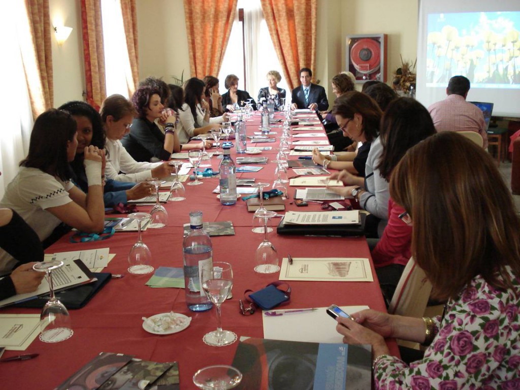 Mujeres participantes en el encuentro