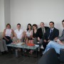 Representantes de Andalucía Emprende y la Agencia de Desarrollo Regional de Malopolska