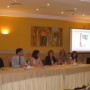 Empresarias y representantes institucionales durante la presentación del proyecto