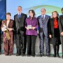 El consejero de Economía junto a los galardonados con el Premio Andaluz a la Excelencia