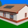 Modelo de casa sostenible