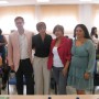 Manuel Villar, Juana Baena, Marisa Soleto y Macarena Giménez
