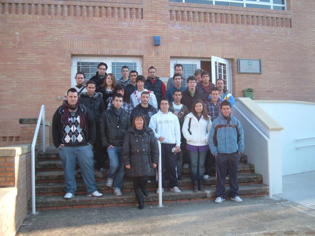 Alumnos que han visitado el CADE de Alcalá la Real