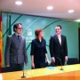 Parte del equipo de Yerbabuena con la delegada del Gobierno de Málaga