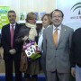 El alcalde de Lucena visita el stand de Andalucía Emprende