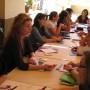 Participantes en desayuno de trabajo de la Red de Cooperación de Emprendedoras (foto de archivo de Andalucía Emprende).