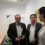 El delegado de Economía, el alcalde de Salobreña y la directora provincial de Andalucía Emprende
