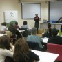 Una de las actividades formativas desarrolladas en el marco del programa 'Red de Cooperación de Emprendedoras'  en el CADE de Huelva