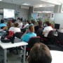 Asistentes a la jornada informativa sobre el programa ‘Red de Cooperación de Emprendedoras’ impartida en Fiñana por el CADE de Abrucena