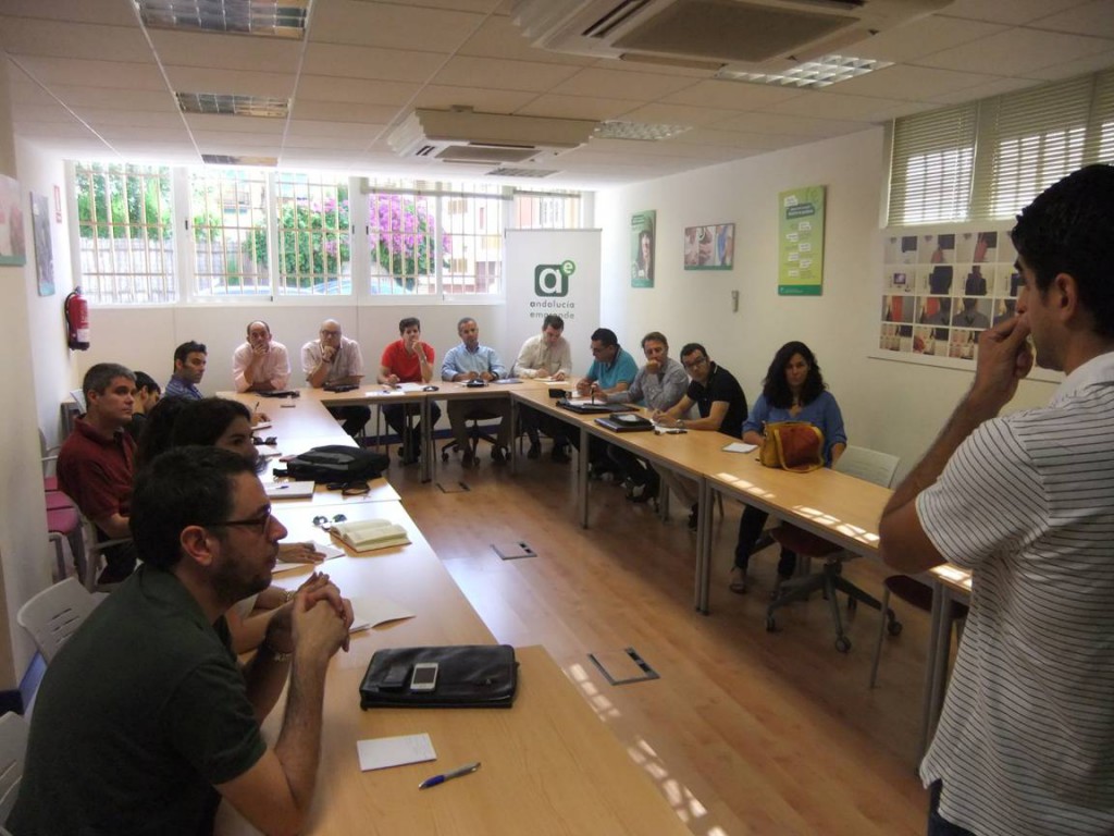 Jornada de formación en un Centro de Apoyo al Desarrollo Empresarial de Jaén