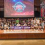 Foto de familia de participantes y ganadores en Gamepolis 2017