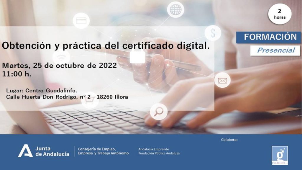Obtención y práctica del certificado digital